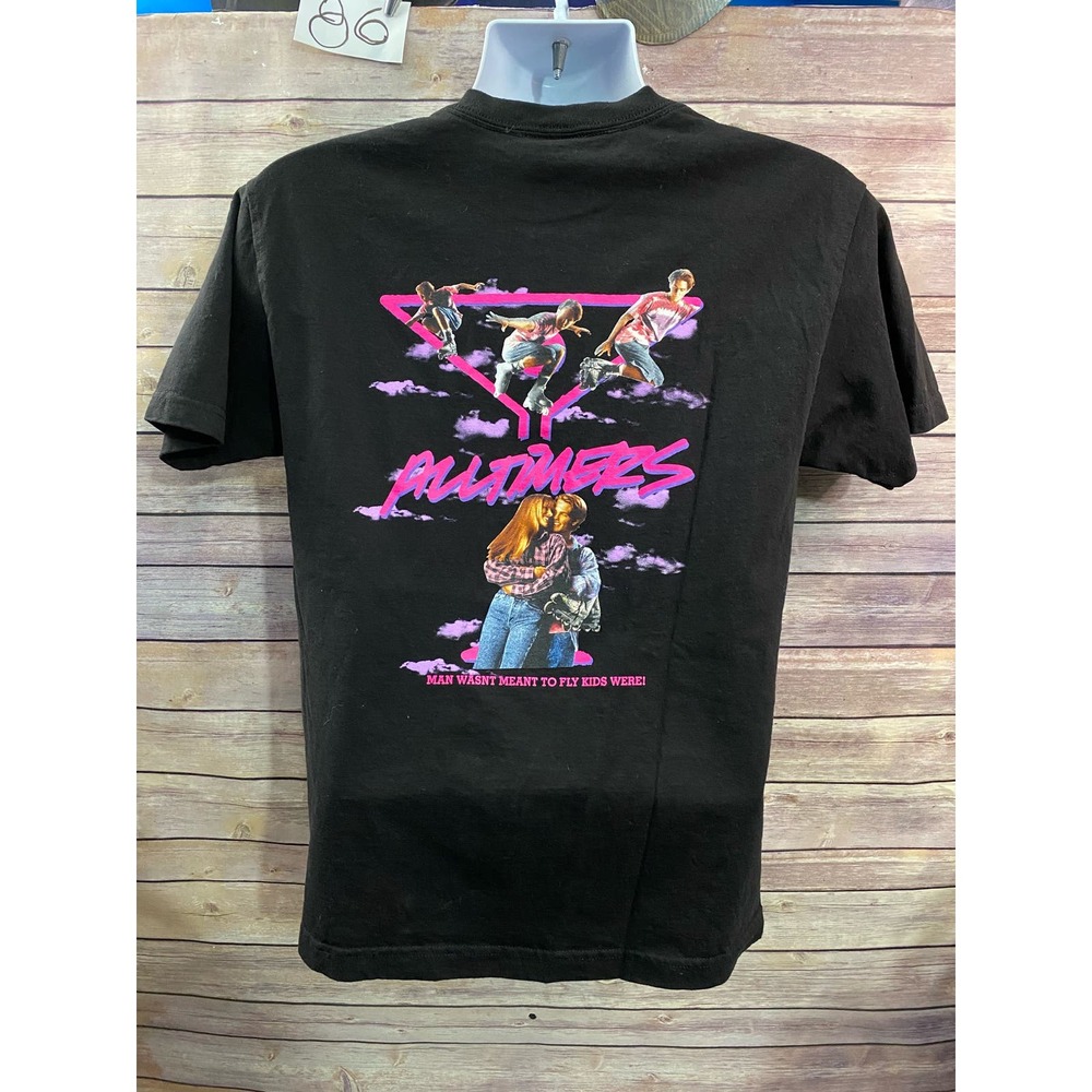 Alltimers Skate Streetwear 90s rollerblading  graphic Men's Black Tshirt Medium